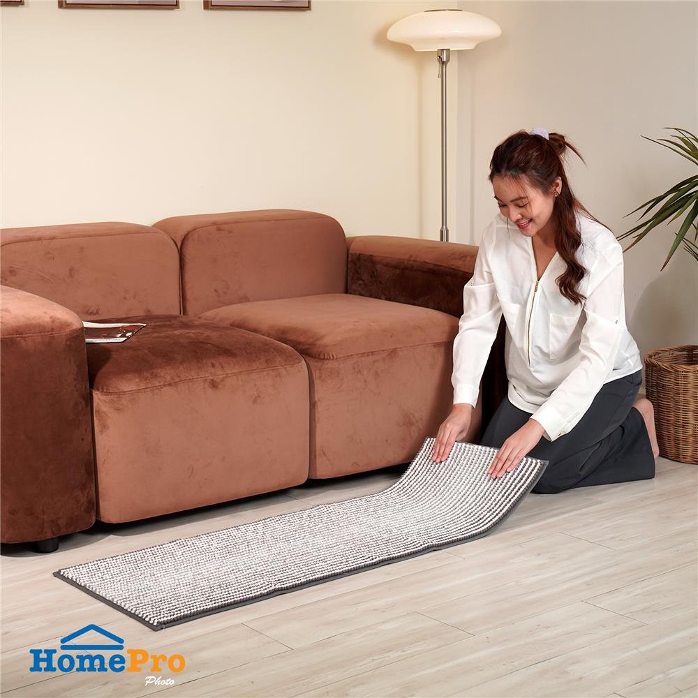 พรม HOME LIVING STYLE SERENE 45X120 ซม. สีเทา