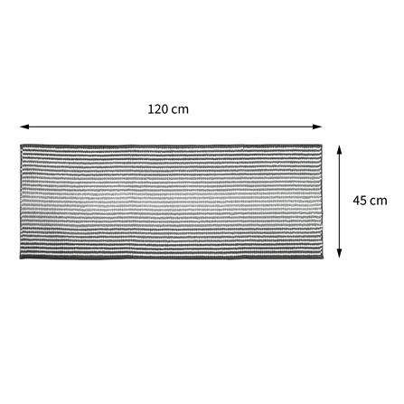 พรม HOME LIVING STYLE SERENE 45X120 ซม. สีเทา_8