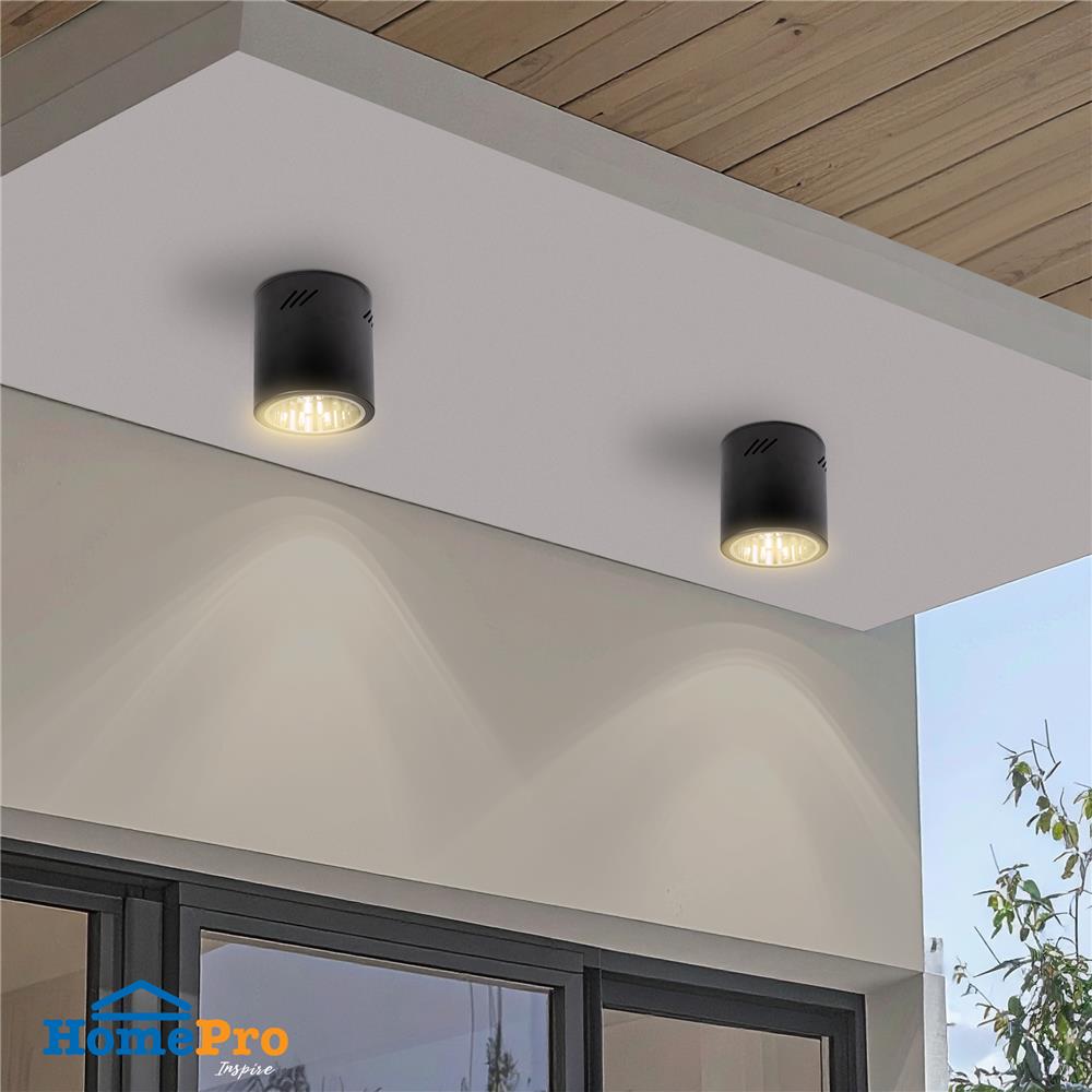 ดาวน์ไลท์ CARINI CS16-6 6 นิ้ว สีดำ กลม