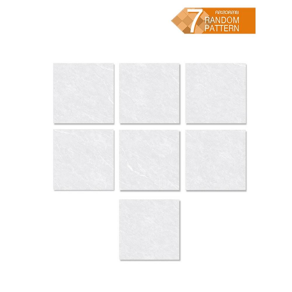 กระเบื้องพื้น 60x60 ซม. COTTO เวโรน่า ขาว (POL) PM 1.44 ตร.ม.