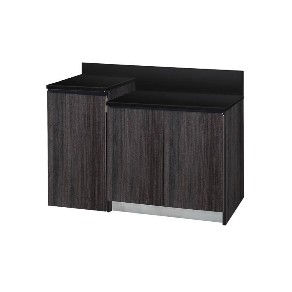 ตู้ตั้งพื้นใส่ถังแก๊ส TSS B SANKI THE KITCHEN PRO 121.5 ซม. สีฟอเรสท์ต้าทีค