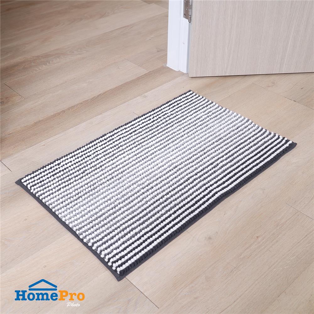 พรม HOME LIVING STYLE SERENE 45X70 ซม. สีดำ