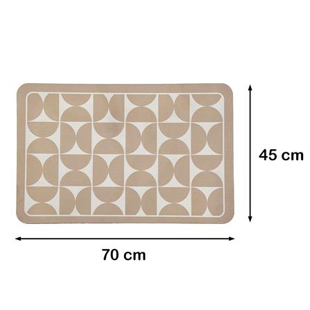 พรมพียู HOME LIVING STYLE MONY 45x70 ซม. สีน้ำตาล_7