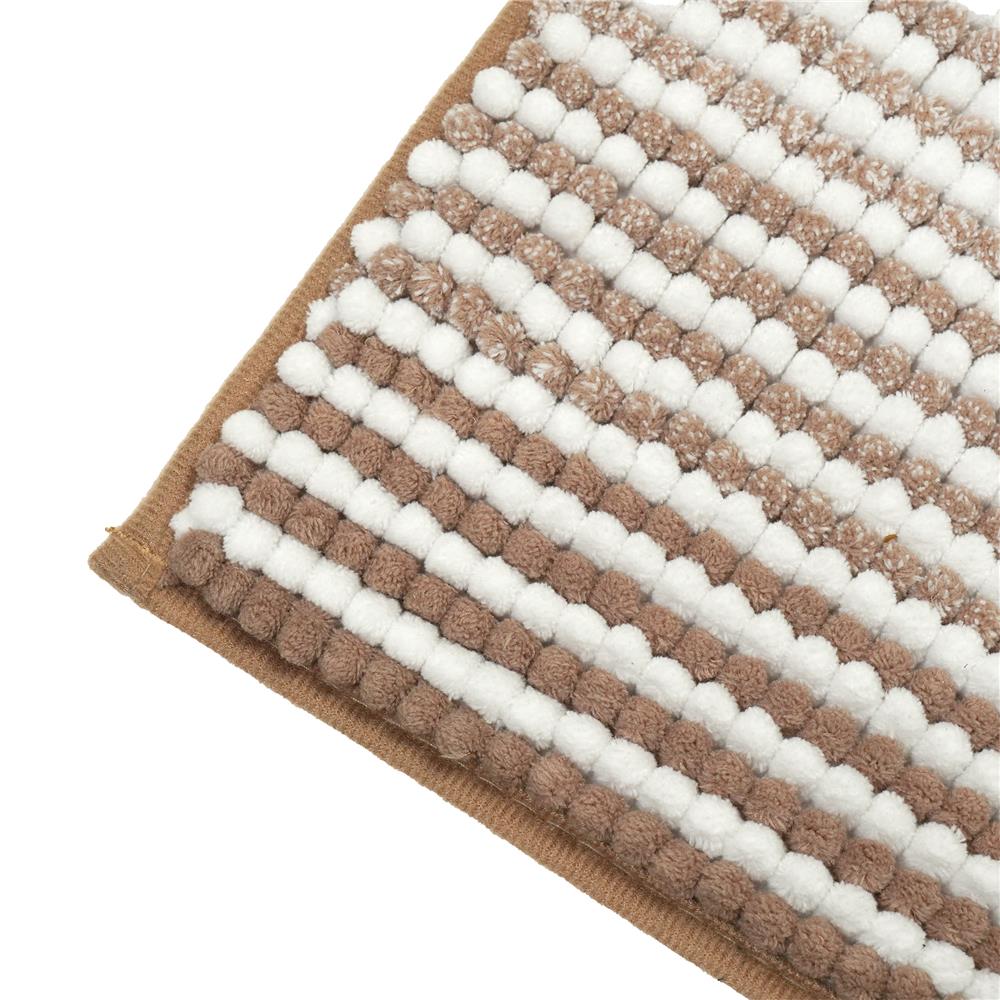 พรม HOME LIVING STYLE SERENE 45X70 ซม. สีน้ำตาลเข้ม