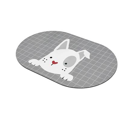 พรมพียู HOME LIVING STYLE BUDDY 45x70 ซม. สีเทา_4