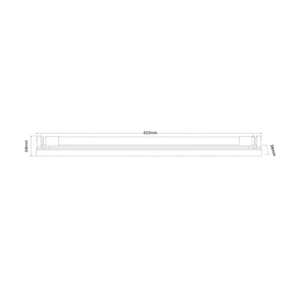 ชุดรางนีออน LED SYLVANIA T8 ESYDE 9 วัตต์ DAYLIGHT