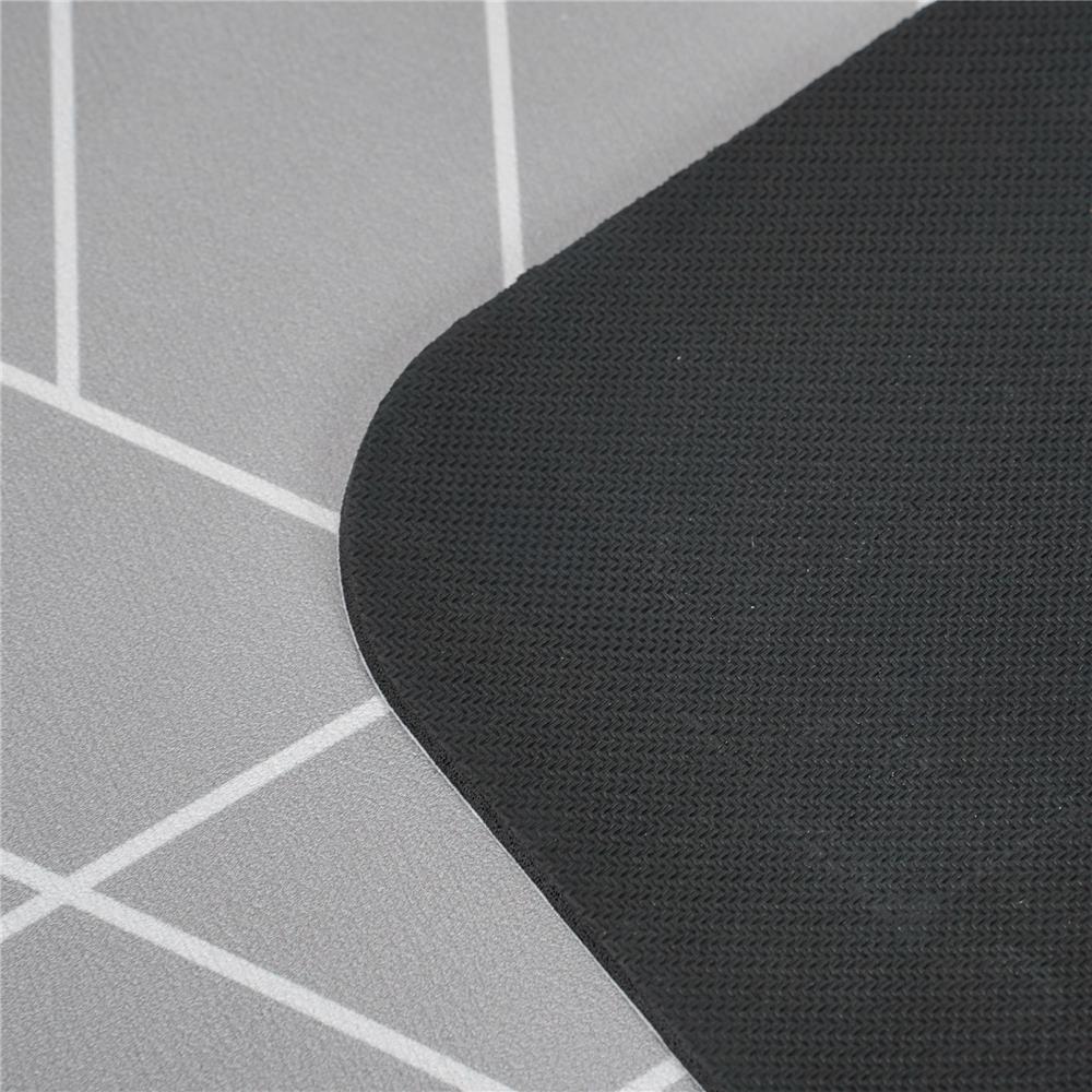 พรมพียู HOME LIVING STYLE LUCA 45x70 ซม. สีเทา