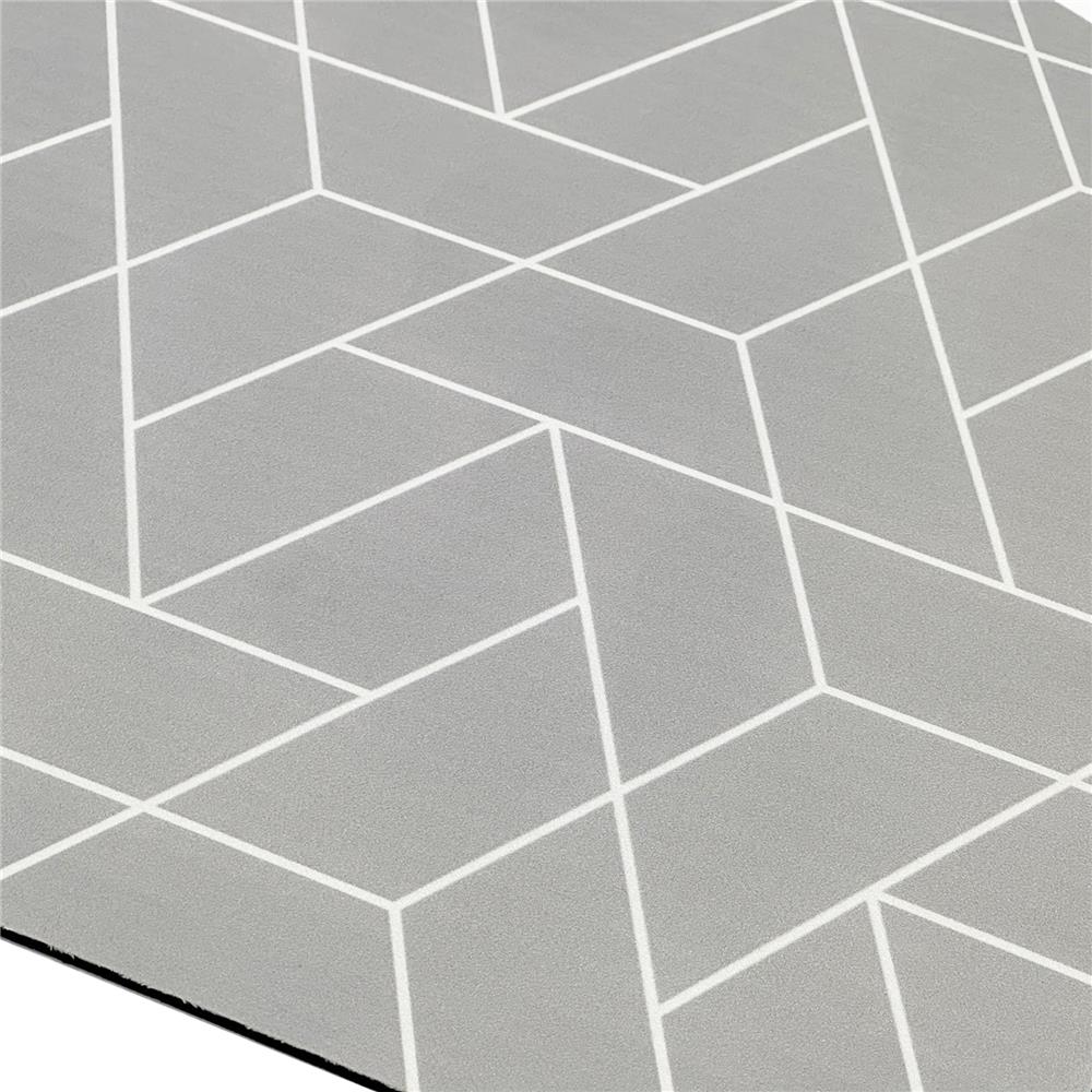 พรมพียู HOME LIVING STYLE LUCA 45x70 ซม. สีเทา