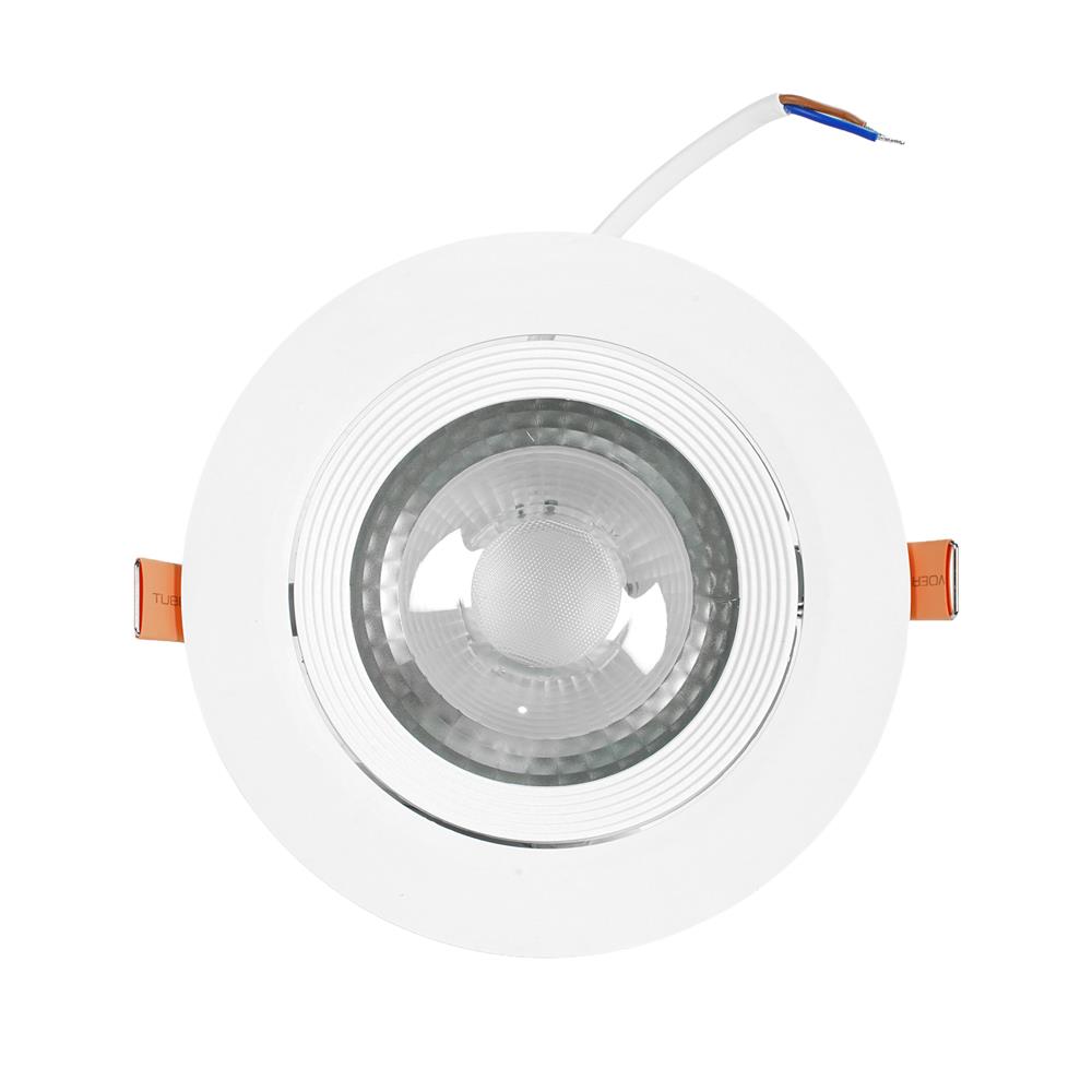 ดาวน์ไลท์ LED CARINI LCS4750E-8 5.7 นิ้ว 8 วัตต์ DAYLIGHT/COOL WHITE/WARM WHITE สีขาว