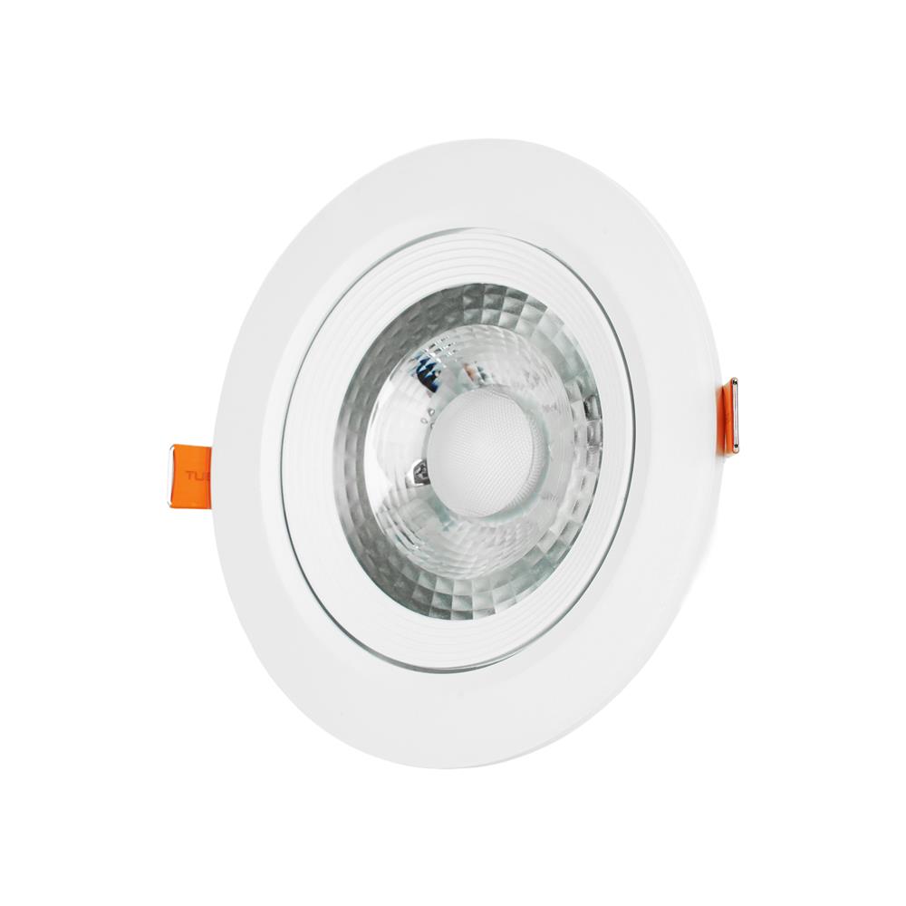 ดาวน์ไลท์ LED CARINI LCS4750E-8 5.7 นิ้ว 8 วัตต์ DAYLIGHT/COOL WHITE/WARM WHITE สีขาว
