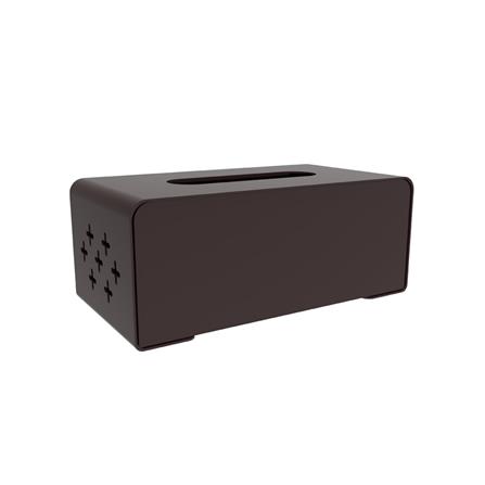 กล่องทิชชู่เหล็กแบบแผ่น SPACEMAKER สีเทา_2