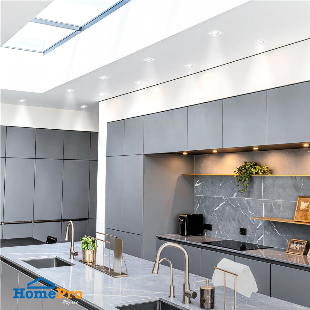 ดาวน์ไลท์ CARINI CS104S-1 3.6 นิ้ว สีขาว เหลี่ยม