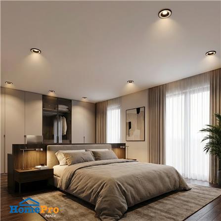 ดาวน์ไลท์ CARINI CS105R-1 3.7 นิ้ว สีดำ กลม_2