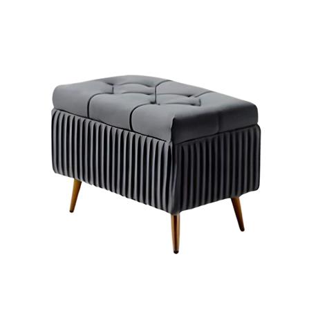 สตูล INTERY CT094D039_03A สีเทาเข้ม