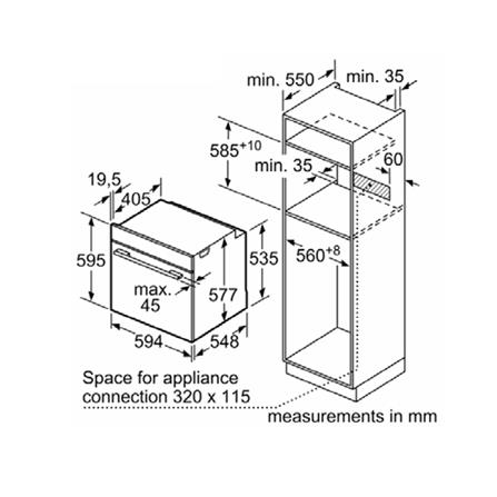 เตาอบฝังดิจิตอล BOSCH HJA715BR0K สีเงิน_7