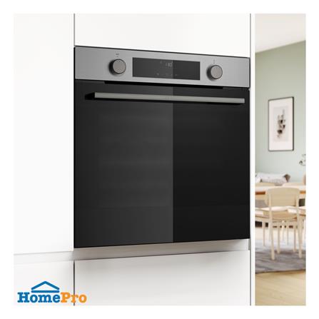 เตาอบฝังดิจิตอล BOSCH HJA715BR0K สีเงิน_4