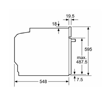 เตาอบฝังดิจิตอล BOSCH HJA715BR0K สีเงิน_8