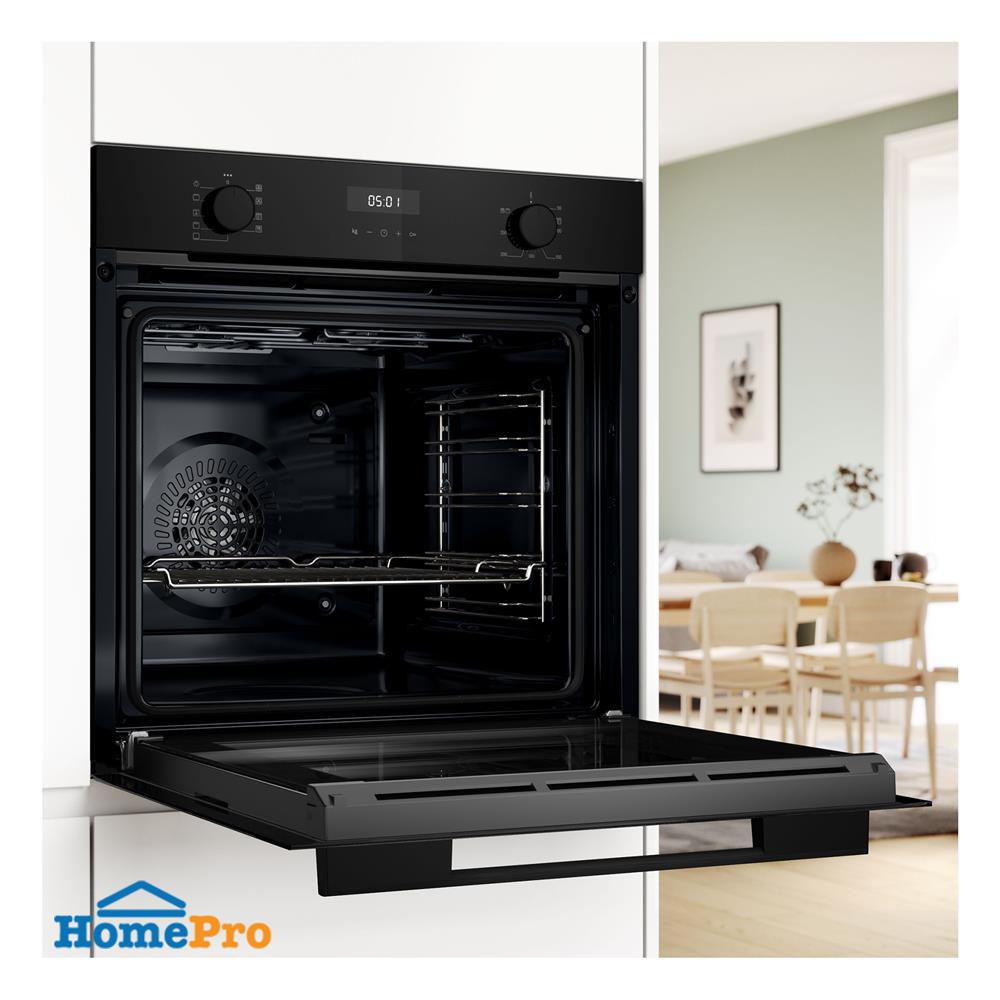 เตาอบฝังดิจิตอล BOSCH HJA715BA0K สีดำ