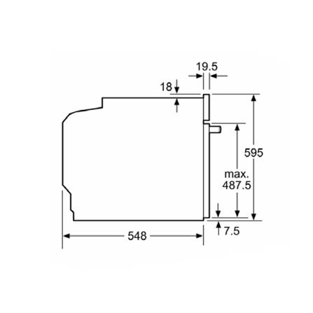 เตาอบฝังดิจิตอล BOSCH HJA715BA0K สีดำ_8