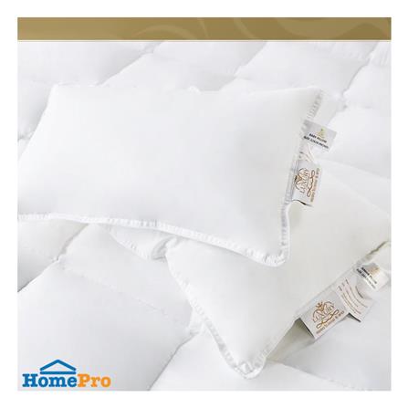 หมอนหนุน ไมโครไฟเบอร์ LUXURY PILLOW CLASSICAL COTTON BABY 12x20 นิ้ว_2
