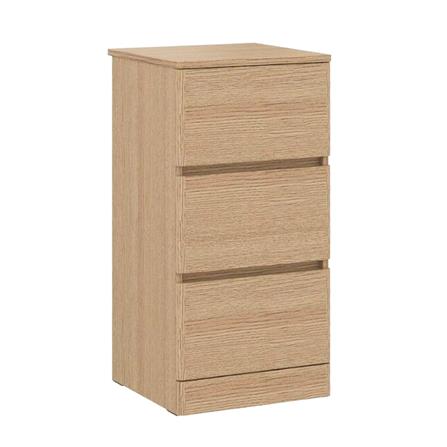 ตู้เตี้ย 3 ลิ้นชัก KONCEPT TOMO 19240004 40 ซม. สีโอ๊ค_2