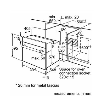 เตาอบฝังดิจิตอล BOSCH HBF512BB1T สีดำ_5