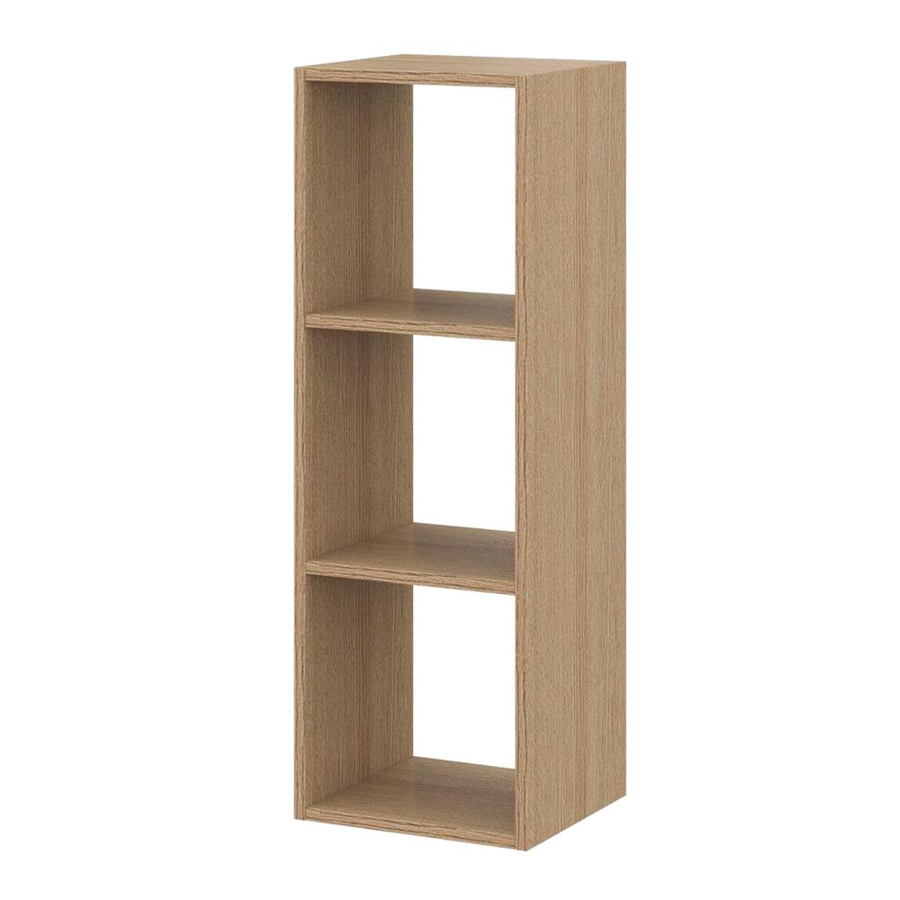 ชั้นวางของโล่ง 3 ชั้น KONCEPT TOMO 19238908 33 ซม. สีโอ๊ค