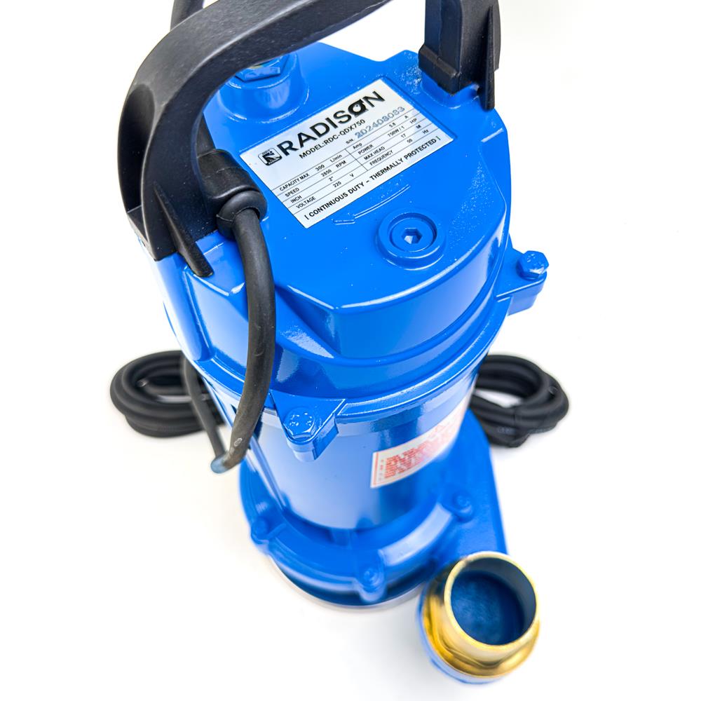 ปั๊มจุ่มน้ำสะอาด RADISON RDC-QDX750 750 วัตต์