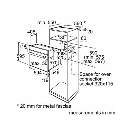 เตาอบฝังดิจิตอล BOSCH HBF512BW1T สีขาว_6
