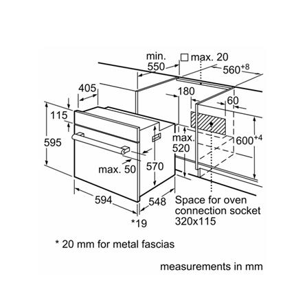 เตาอบฝังดิจิตอล BOSCH HBF512BW1T สีขาว_5
