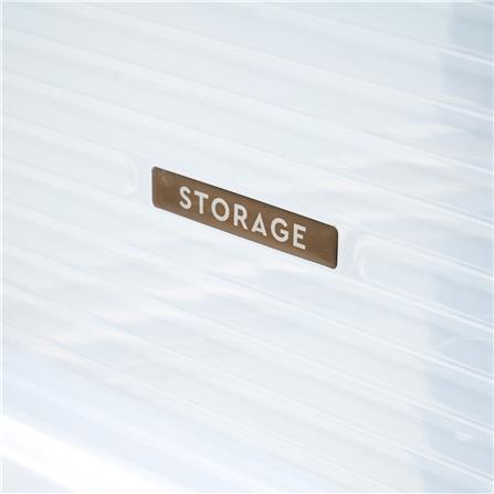 ชั้นลิ้นชัก 4 ชั้น STACKO AUGA 41x40x104.3 ซม. สีขาว_2