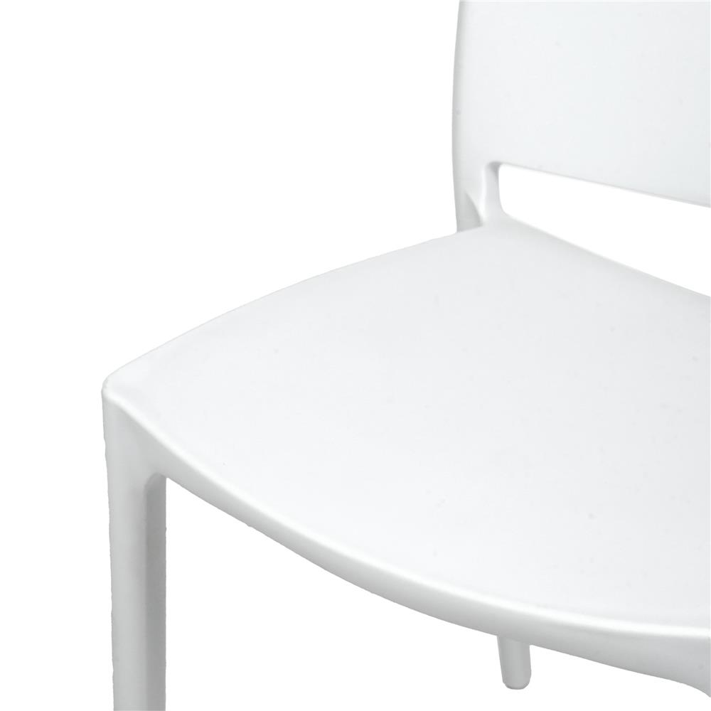 เก้าอี้พลาสติก SPRING BALM สีขาว