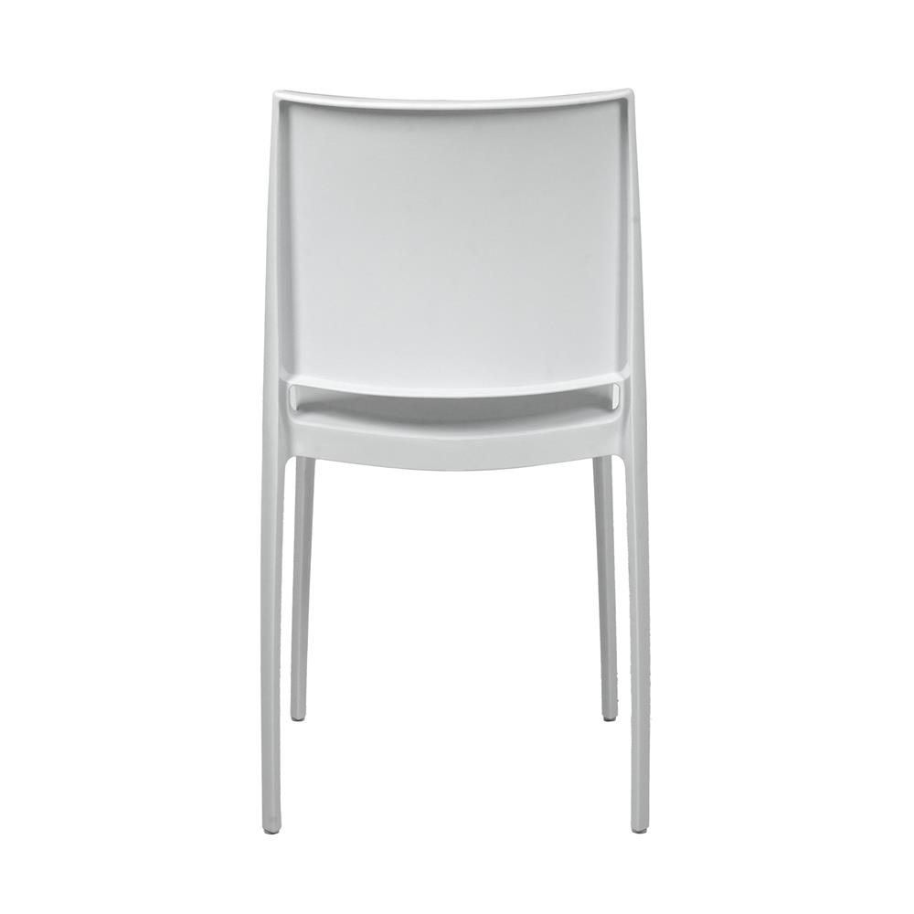 เก้าอี้พลาสติก SPRING BALM สีขาว