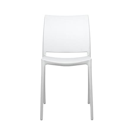 เก้าอี้พลาสติก SPRING BALM สีขาว_2