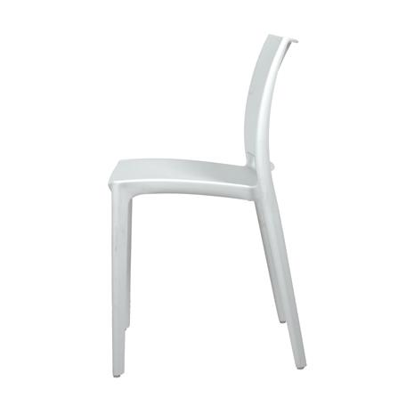 เก้าอี้พลาสติก SPRING BALM สีขาว_5