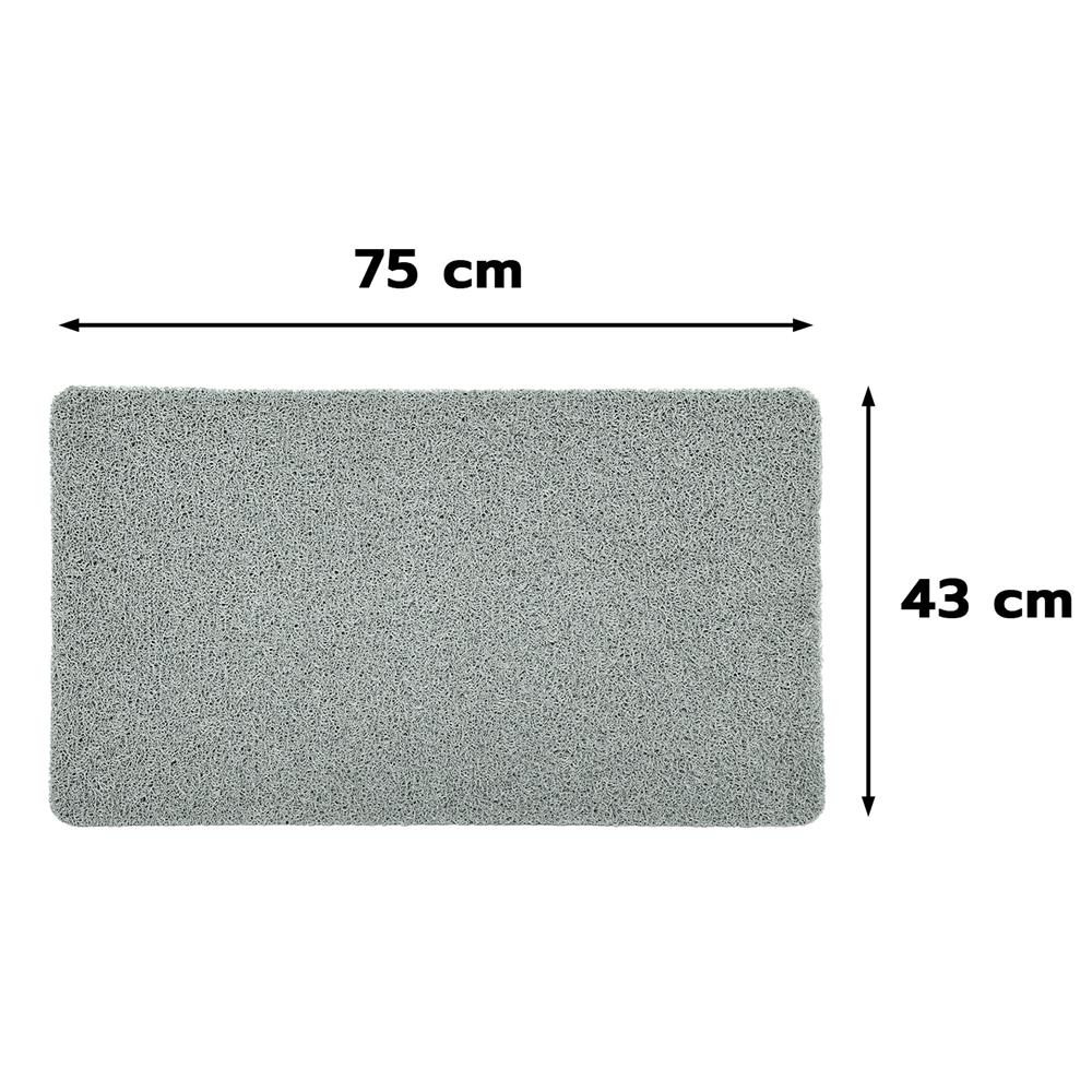 พรมเช็ดเท้าดักฝุ่น HOME LIVING STYLE MATTY 43X75 ซม. สีเขียว