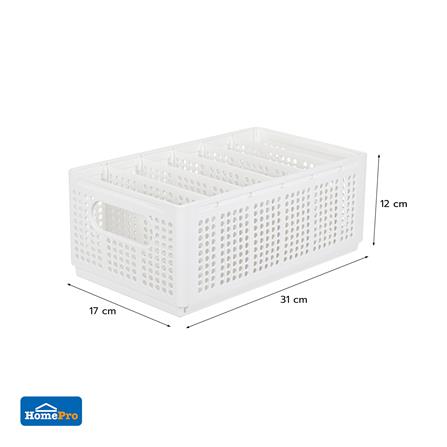 กล่องจัดเก็บอเนกประสงค์ PLIM FLODEE SIZE S สีขาว_6