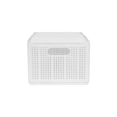 กล่องจัดเก็บอเนกประสงค์ PLIM FLODEE SIZE M สีขาว_2