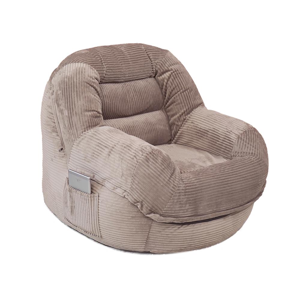 เบาะรองนั่ง HOME LIVING STYLE PUFFY 32X24 นิ้ว สีน้ำตาล