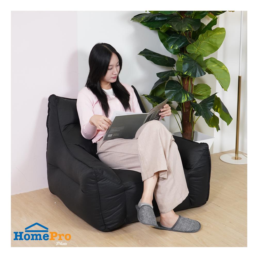 เบาะรองนั่ง HOME LIVING STYLE LAZY 29.5x29.5 นิ้ว สีดำ