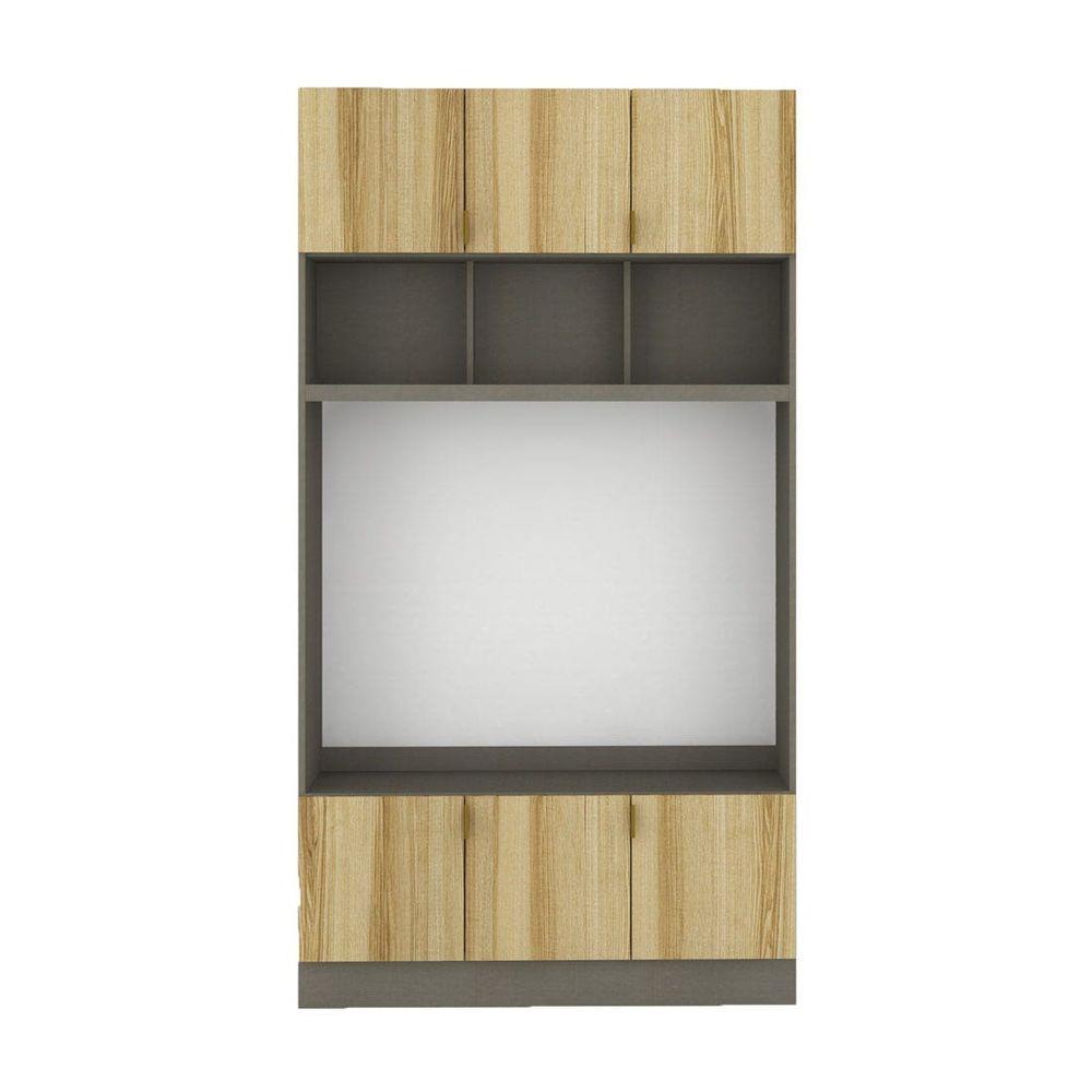 ชุดตู้วางทีวี KONCEPT CONTINI PLUS 19232960 120 ซม. สีไม้อ่อน