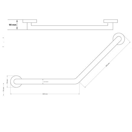 ราวมือจับกันลื่น NOVABATH NVB-GB002S-30_1