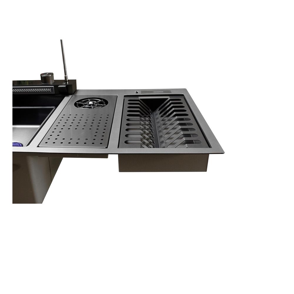 ซิงค์ฝัง 1 หลุม 1 ที่พัก S-FLO NL0056 12050NT สีดำ