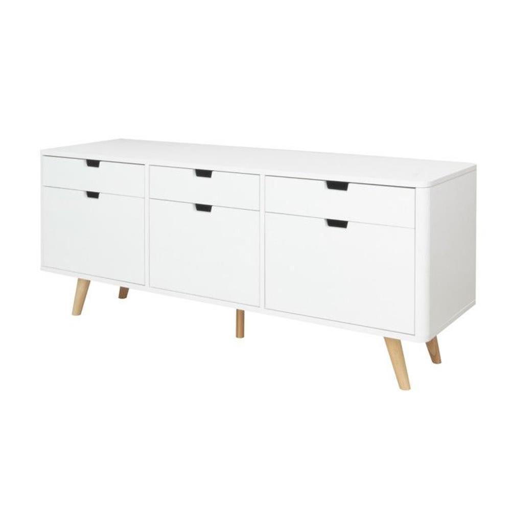 ตู้วางทีวี KONCEPT KC-PLAY WIB 19230820 150 ซม. สีขาว