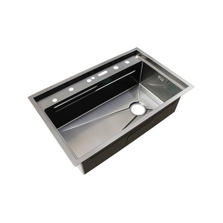 ซิงค์ฝัง 1 หลุม S-FLO NL0054 8050NT สีดำ_2