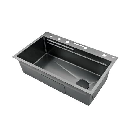 ซิงค์ฝัง 1 หลุม S-FLO NL0005 7546 SM01-B สีดำ_3