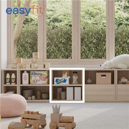 ตู้เตี้ยบานโล่ง SB FURNITURE EASYFIT 19240074 39 ซม. สีแคนยอนโอ๊ค_2