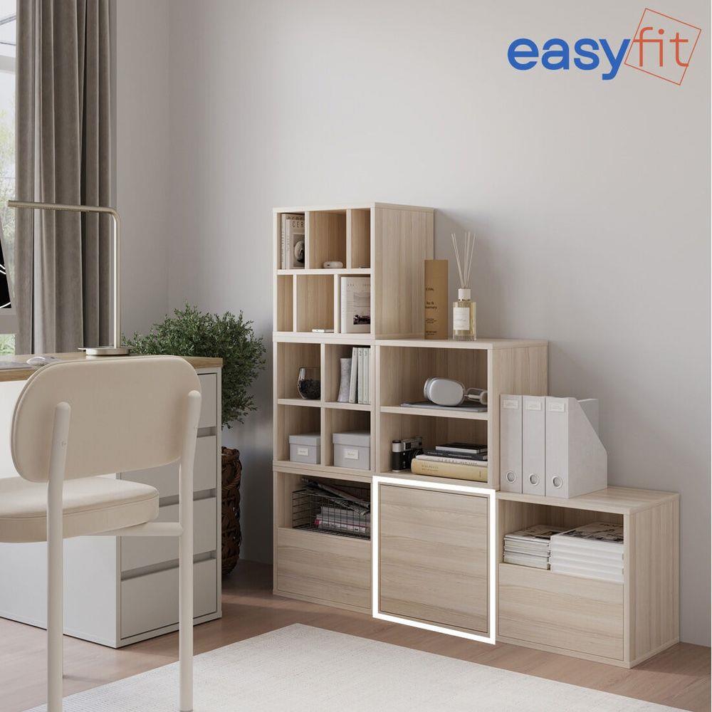 ตู้เตี้ยบานเปิด SB FURNITURE EASYFIT 19240072 39 ซม. สีแคนยอนโอ๊ค