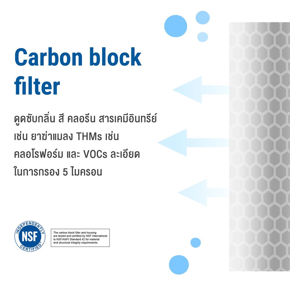 เครื่องกรองน้ำใช้ BWELL BW-BB20CTO 20 นิ้ว