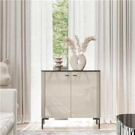 ตู้เตี้ยบานเปิด SB FURNITURE BLESS 19237116 80 ซม. สีเบจ_2